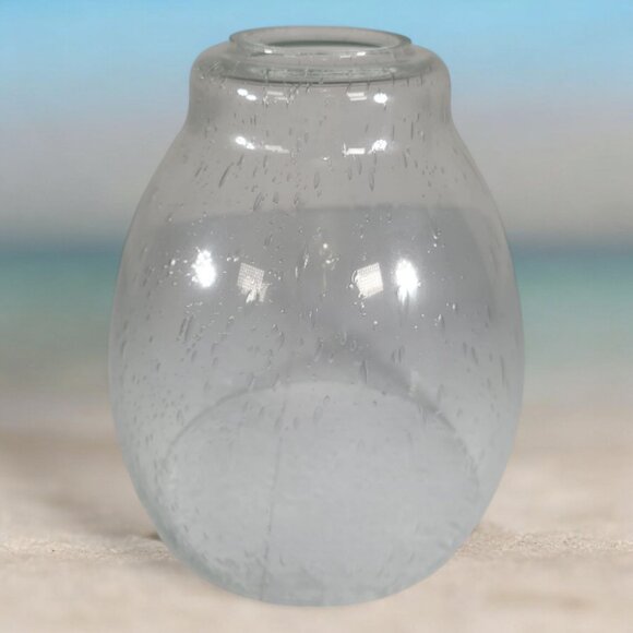 Replacement Chandelier Shade Clear Seeded Bubble Glass Progress Lighting Crofton - Picture 1 of 9